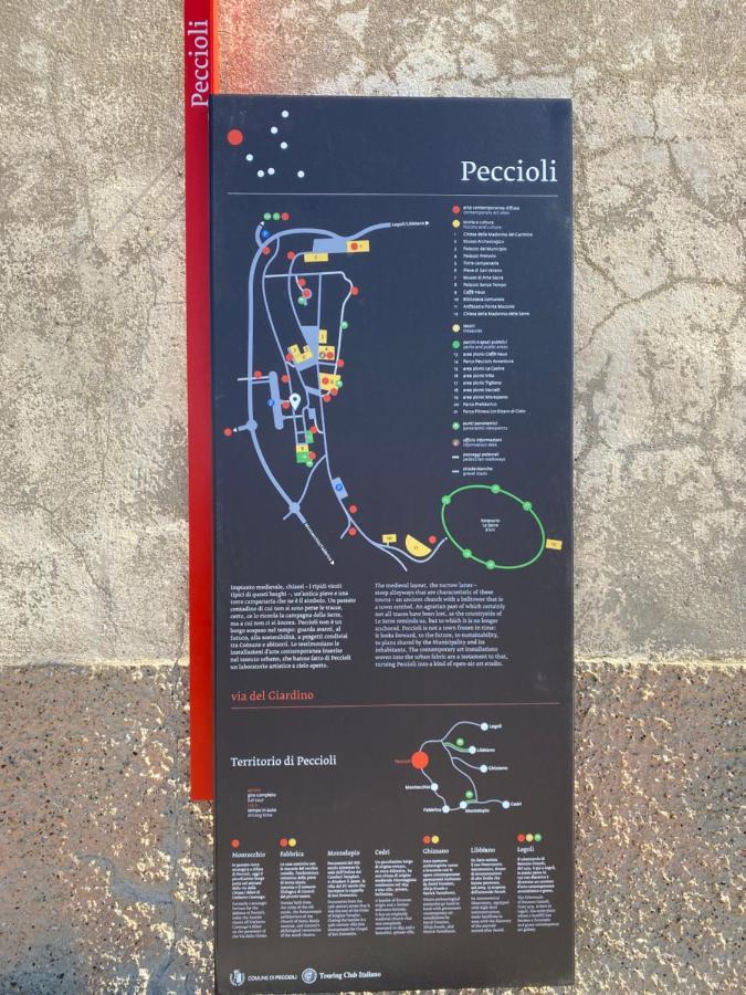 Casa Bel Vedere Peccioli ภายนอก รูปภาพ